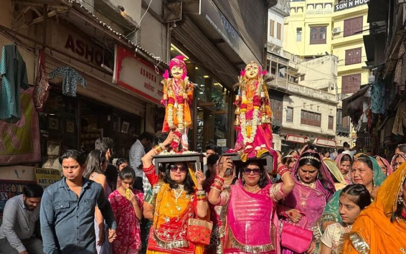 आमेटा समाज का हर्षोल्लासपूर्ण गणगौर उत्सव: महिलाओं की सहभागिता ने दिया संस्कृति संरक्षण का संदेश