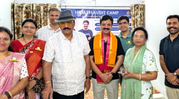 नि:शुल्क हेल्थ ऑडिट एवं मेडिकल कैंप में उमड़ी जनभागीदारी 