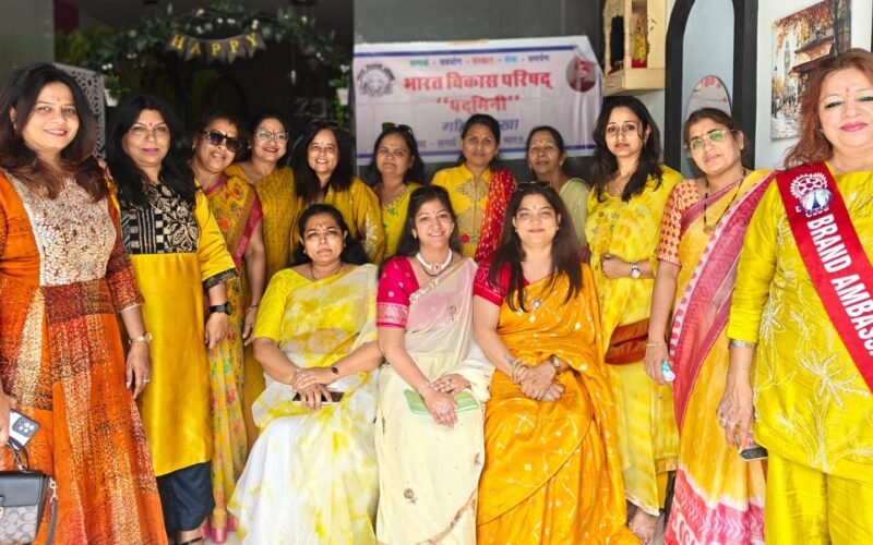 भारत विकास परिषद पद्मिनी ने पूजा अर्चना के साथ नव वर्ष मनाया