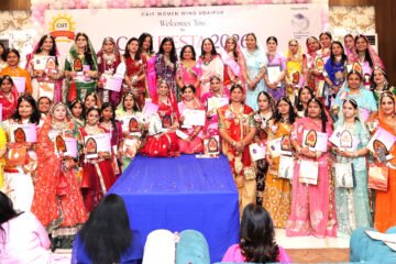 मिस एवं मिसेज गणगौर प्रतियोगिता में झलकी मेवाड़ की संस्कृति, सारिका जैन बनी मिसेज गणगौर