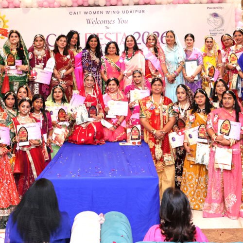 मिस एवं मिसेज गणगौर प्रतियोगिता में झलकी मेवाड़ की संस्कृति, सारिका जैन बनी मिसेज गणगौर