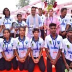 बेणेश्वर में मुख्यमंत्री ने लैक्रोज खिलाड़ियों से की मुलाकात