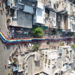 महावीर नवयुवक मंडल, सेक्टर 3 द्वारा महावीर जयंती पर 511 फीट ऐतिहासिक जैन ध्वज यात्रा निकाली