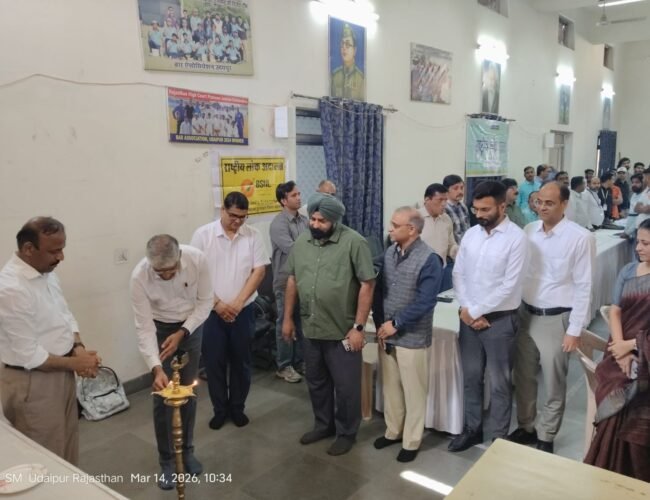 राष्ट्रीय लोक अदालत में 5,47,520 प्रकरण निस्तारित