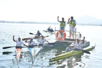 फतहसागर की पाल पर उदयपुर के पंच गौरव का संगम