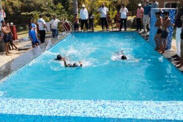 पंच गौरव तैराकी टेलेन्ट सर्च प्रतियोगिताएं : जनजाति अंचल की प्रतिभाओं ने दिखाया तैराकी कौशल