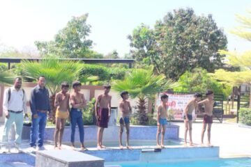 पंच गौरव कार्यक्रम के तहत ब्लॉक स्तरीय तैराकी टेलेन्ट सर्च शुरू