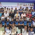 विधायक पहुंचे खेलगांव, तैराकी शिविर का अवलोकन