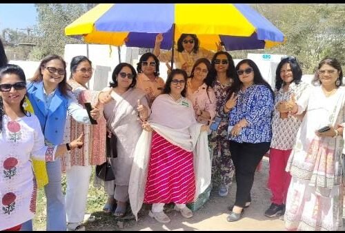 शक्ति ऑन व्हील्स काफिले का उदयपुर में भव्य स्वागत