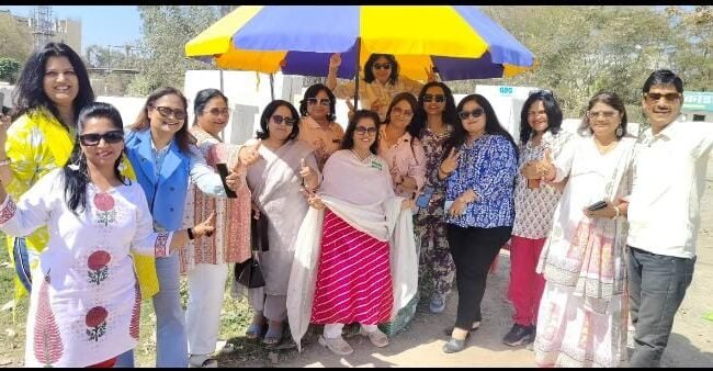 शक्ति ऑन व्हील्स काफिले का उदयपुर में भव्य स्वागत