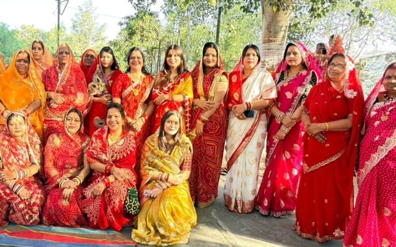 रविंद्र नगर में श्रद्धा व उत्साह के साथ मनाई गई दशा माता की पूजा