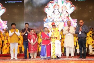 पीले रंग में रचा उम्मीदों का उत्सव: गणपति स्थापना संग शुरू हुआ 45वां दिव्यांग सामूहिक विवाह, 51 जोड़े रचेंगे सात फेरे