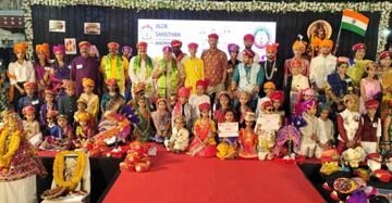 फतहसागर की पाल पर बिखरा भारतीय परिवेश और संस्कृति का रंग, सजी हुई पगड़ियों ने समा बांधा