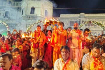 समग्र सनातन शक्ति ज्योति कलश संस्कृति चेतना यात्रा का हुआ जगह-जगह भव्य स्वागत