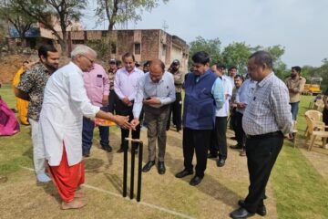 शिक्षा नगरी में खेल क्रांति – राजस्थान विद्यापीठ में बीएसए क्रिकेट अकादमी का भव्य शुभारंभ