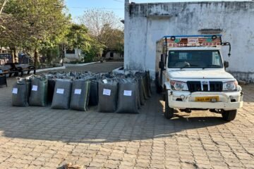 मुठभेड़ के बाद सवा करोड़ का 762 किलो से अधिक डोडा-चूरा जब्त