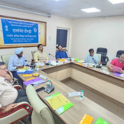 श्रमिको को स्कील, रीस्कील, क्रोसस्कीलिंग करने की जरूरत – प्रो. सारंगदेवोत