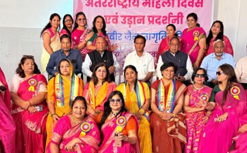 अंतर्राष्ट्रीय महिला दिवस पर महावीर जैन जागृति परिषद महिला प्रकोष्ठ द्वारा प्रदर्शनी आयोजित