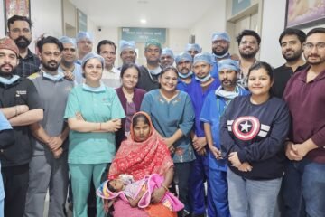 एमसीएच में 4 महीने के मासूम के पेट से निकाला 1.5 किलो का ट्यूमर,जटिल सर्जरी कर मासूम को दिया नया जीवन