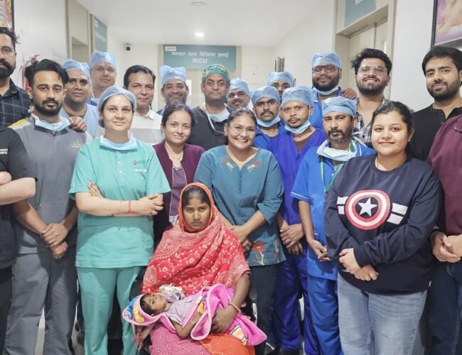 एमसीएच में 4 महीने के मासूम के पेट से निकाला 1.5 किलो का ट्यूमर,जटिल सर्जरी कर मासूम को दिया नया जीवन