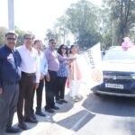 महिला सशक्तिकरण का संदेश देने शक्ति ऑन व्हील्स कार रैली उदयपुर पंहुची, अजमेर के लिये हुई रवाना