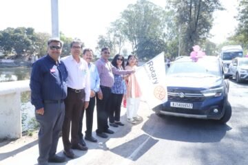 महिला सशक्तिकरण का संदेश देने शक्ति ऑन व्हील्स कार रैली उदयपुर पंहुची, अजमेर के लिये हुई रवाना