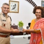 ’यूनिसेफ के उच्च अधिकारियों की आईजी से शिष्टाचार भेंट’