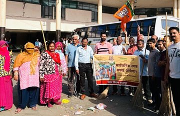 भाजपा  स्थापना दिवस के तहत जनहित और रचनात्मकता के कार्य किए जा रहे है : सामर 