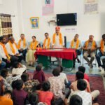 अंबेडकर जयंती पर समरसता का संदेश, प्रश्नोत्तरी एवं स्टेशनरी वितरण कार्यक्रम आयोजित