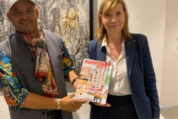 उदयपुर के कलाकार राजेश सोनी का फीचर विश्व प्रसिद्ध फ्रेंच मैगजीन मैरी क्लेयर मेसन में 