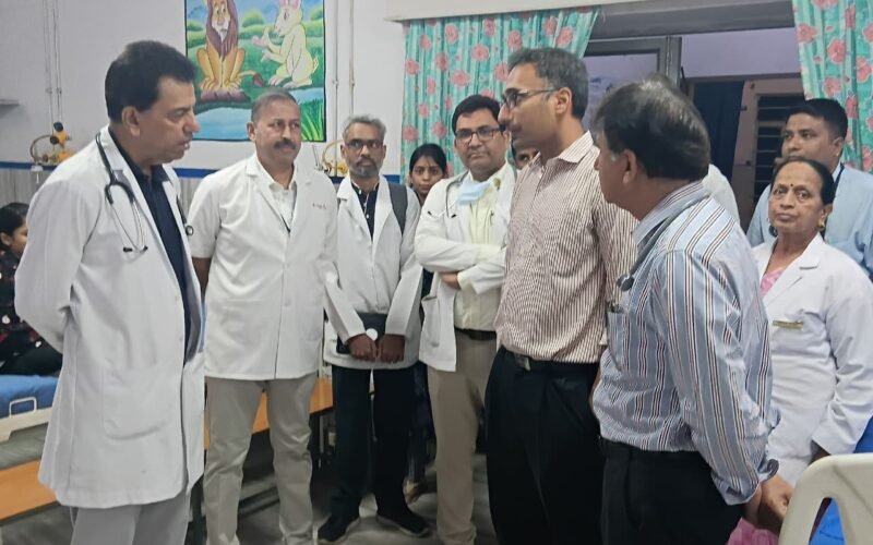 जिला कलक्टर ने किया बाल चिकित्सालय का सघन निरीक्षण