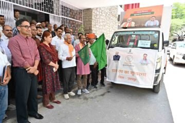 उदयपुर में ग्राम रथ अभियान का शुभारंभ