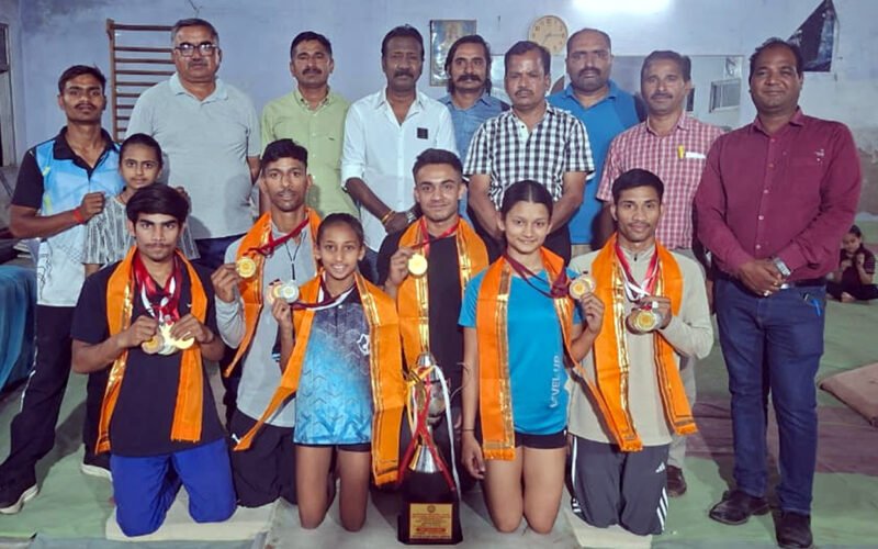 राज्य स्तरीय जिम्नास्टिक टूर्नामेंट में उदयपुर टीम बनी चैम्पियन, 26 मैडल पर कब्जा