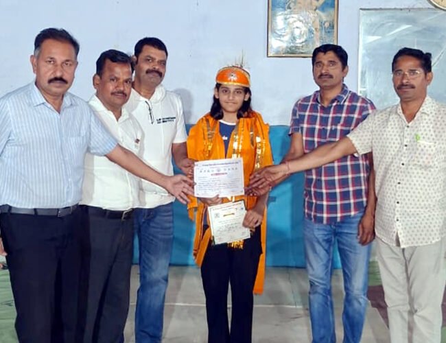 उदयपुर की जिम्नास्ट भार्गवी का इंडिया कैंप के लिए चयन