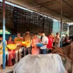 अपना घर गौशाला में पाँचवाँ छप्पन भोग सम्पन्न, 150 बीमार व घायल गौमाता को अर्पित हुआ विशेष प्रसाद