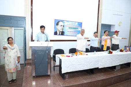 डॉ. बी. आर. अम्बेडकर जी की 135वीं जयंती मनाई
