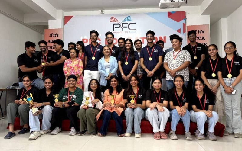 पीएफसी एजुकेशन के छात्रों ने रचा सफलता का इतिहास, एसीसीए में शानदार प्रदर्शन पर भव्य सम्मान समारोह