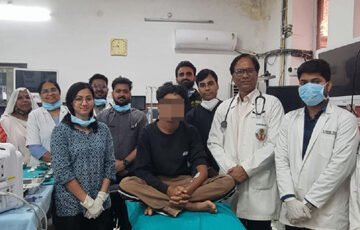 17 वर्षीय युवक को मिला नया जीवन फ्लेक्सिबल ब्रान्कोस्कोपी तकनीक का किया सफल प्रयोग