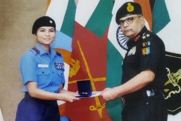 एनसीसी अधिकारी हिमांशी श्रीमाली ने बढ़ाया गौरव