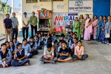 अविरल रोटरी सप्ताह के तहत बालिका विद्यालय में “जादुई अलमारी” भेंट