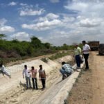 उदयसागर बांध की नहरों एवं बागोलिया फीडर निर्माण कार्य का निरीक्षण, गुणवत्ता व समयबद्धता पर जोर