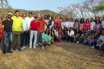 प्रकृति की गोद में बीजेएस उदयपुर के सैकड़ों सदस्य, बायो डायवर्सिटी पार्क के एडवेंचर का आनंद लिया