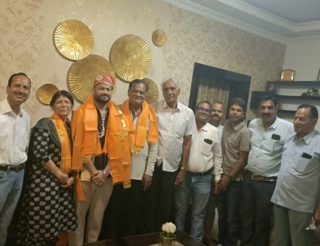 राजस्थान प्रशासनिक सेवा में चयनित चिराग वीरवाल का सम्मान