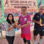 डाॅ. दीपांकर ने टेनिस के जीते दोहरे खिताब