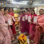 विप्र फाउंडेशन द्वारा किया गया भगवान श्री परशुराम जन्मोत्सव के उपलक्ष्य में आयोजित पांच दिवसीय क्रार्यकमों के निमंत्रण पत्र एवं पोस्टर विमोचन