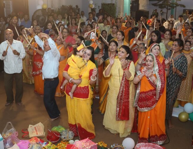 अशोक नगर में श्रद्धा और उल्लास के साथ मनाया गया श्रीकृष्ण जन्मोत्सव