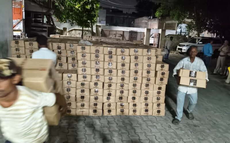 कोटा में 60 लाख की अवैध शराब ट्रक से बरामद