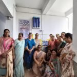 संगिनी बहनों द्वारा शीतल जल हेतु वाटर कलर एंड वॉटर प्यूरीफायर बालिका विद्यालय को भेंट