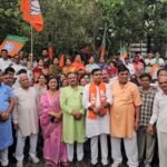 बंगाल पांडिचेरी असम में ऐतिहासिक विजय पर भाजपा कार्यकर्ताओं ने मनाया भव्य विजय उत्सव