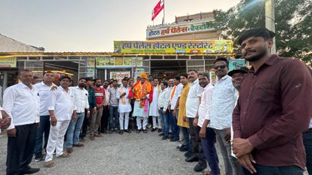 बंगाल विजय के बाद राजेंद्र सिंह राठौड़ का गोगुंदा आगमन. बड़गांव मंडल ने किया भव्य स्वागत